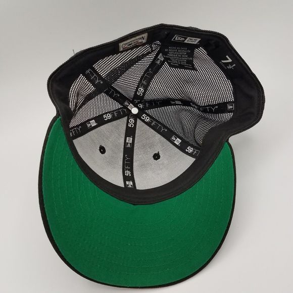 New Era Oakland Athletics A's 7 1/2 Stomper Bats Elephant Hat 30 Year 1968-1997 - Picture 5 of 7